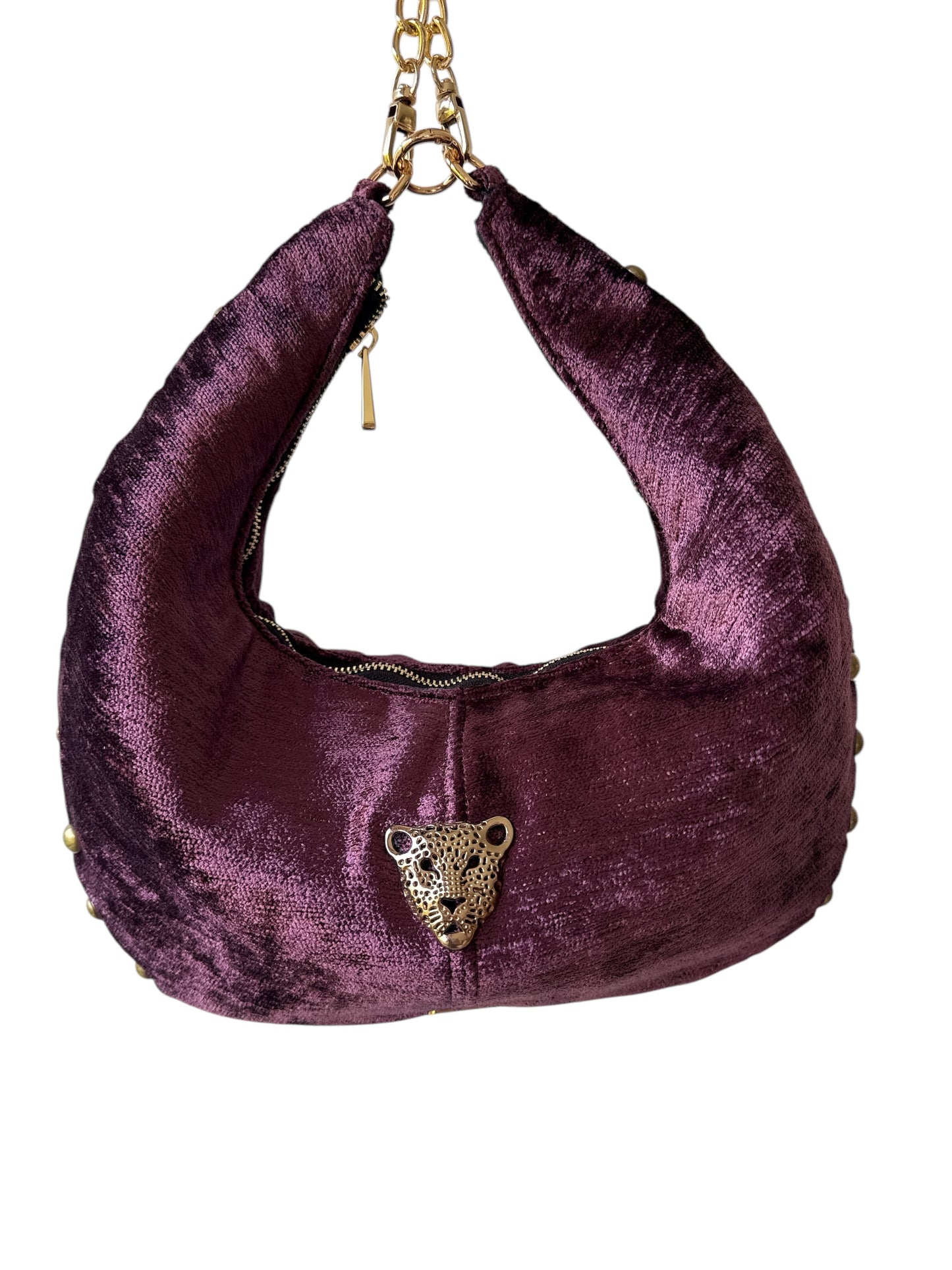 Mini Hobo Burgundy