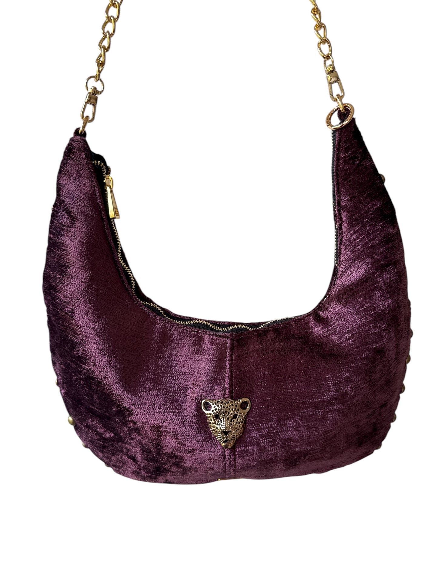 Mini Hobo Burgundy