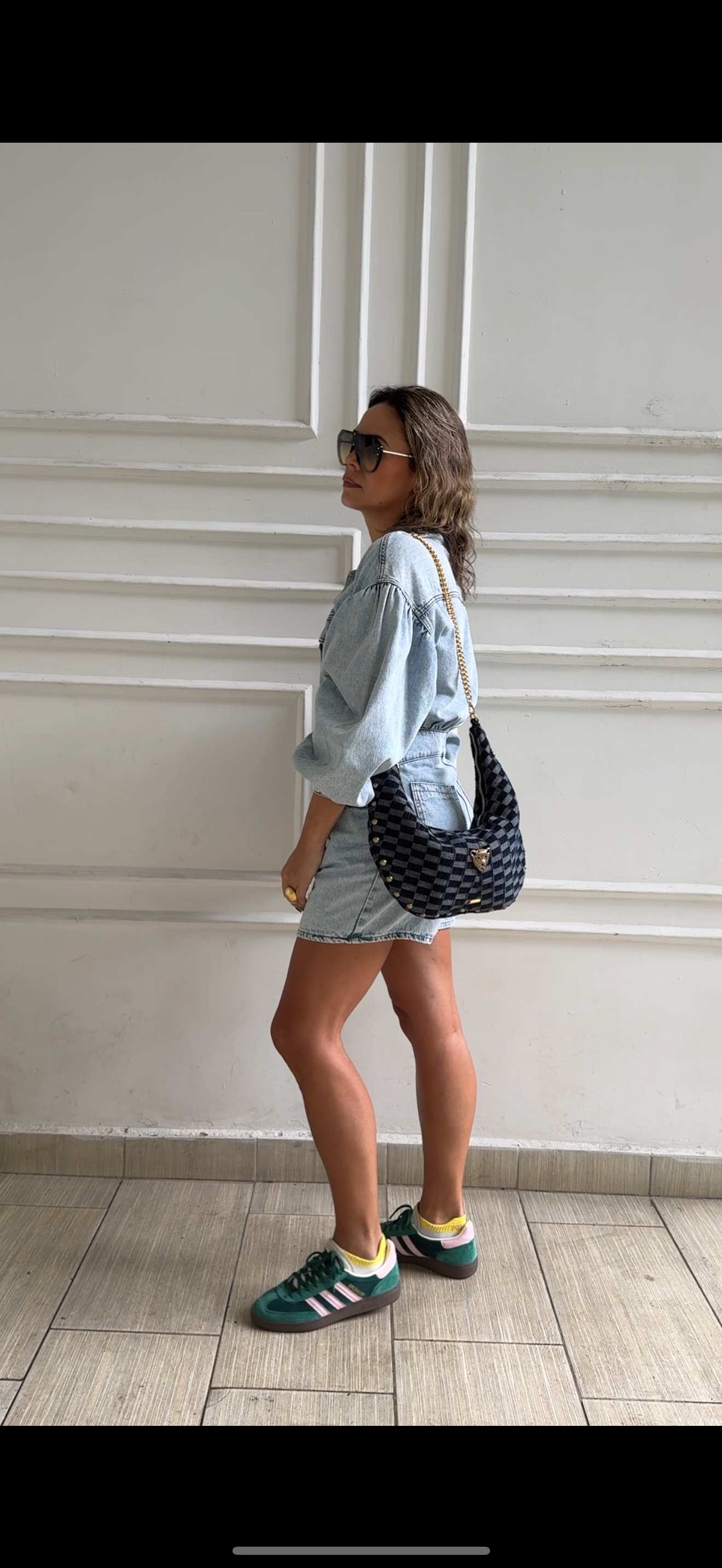 Mini Hobo Denim
