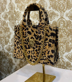 LEOPARD MINI TOTE BAG