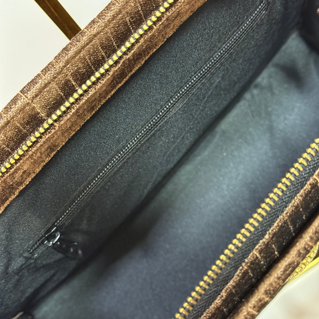 BROWN TOTE BAG