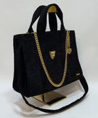 BLACK TOTE BAG