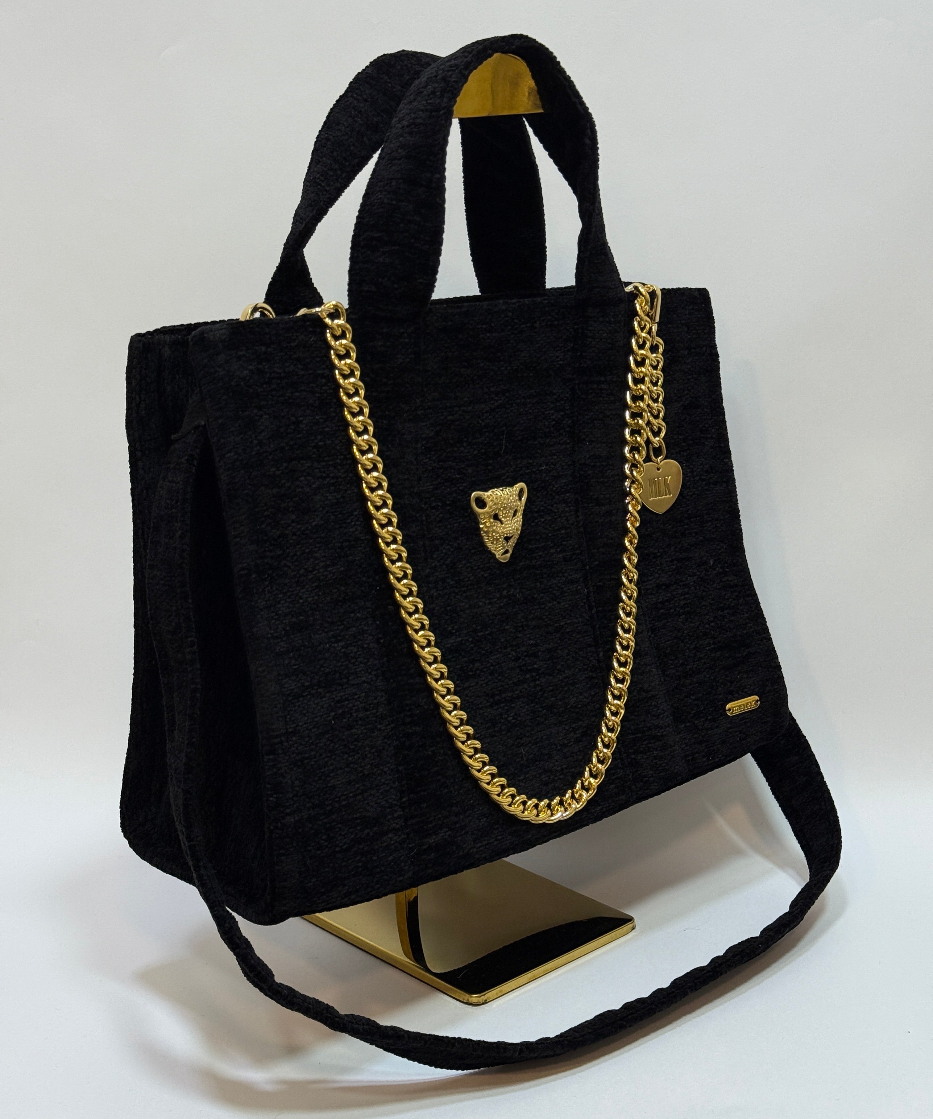 BLACK TOTE BAG