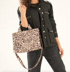 LEOPARD TOTE BAG