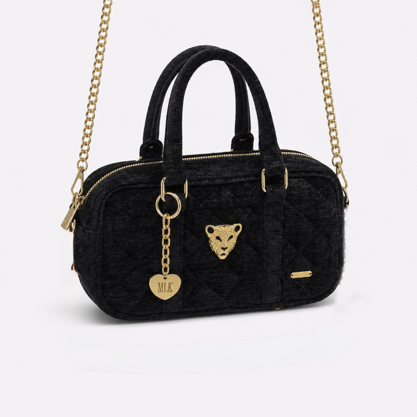 BLACK MINI CLASSIC BAG