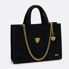 BLACK TOTE BAG
