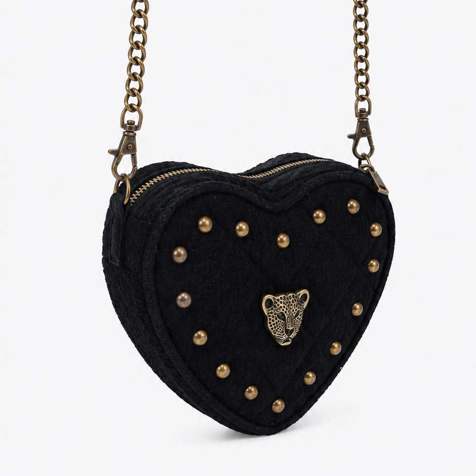 BLACK HEART BAG