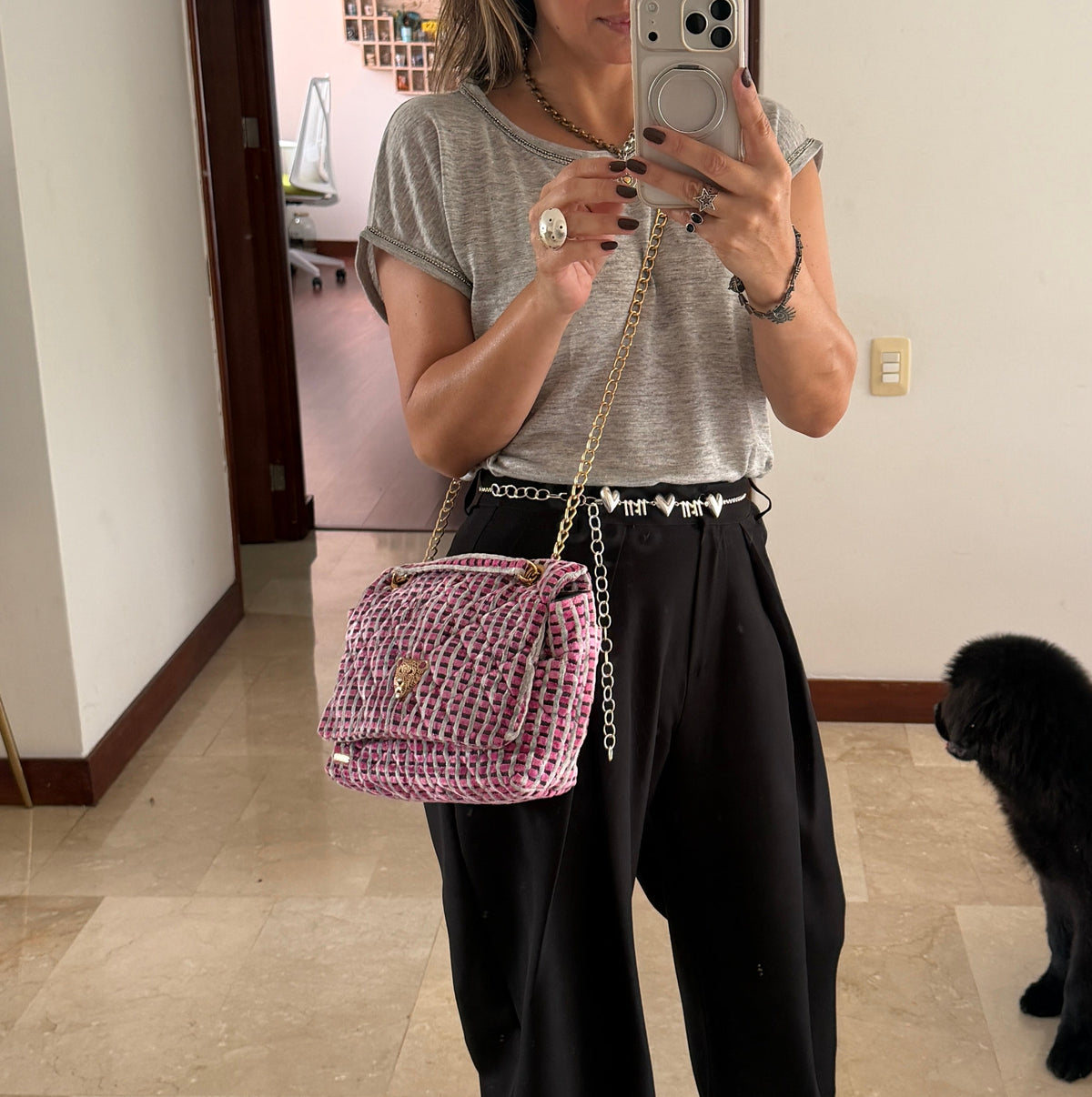 CAROLINE FLAP BAG