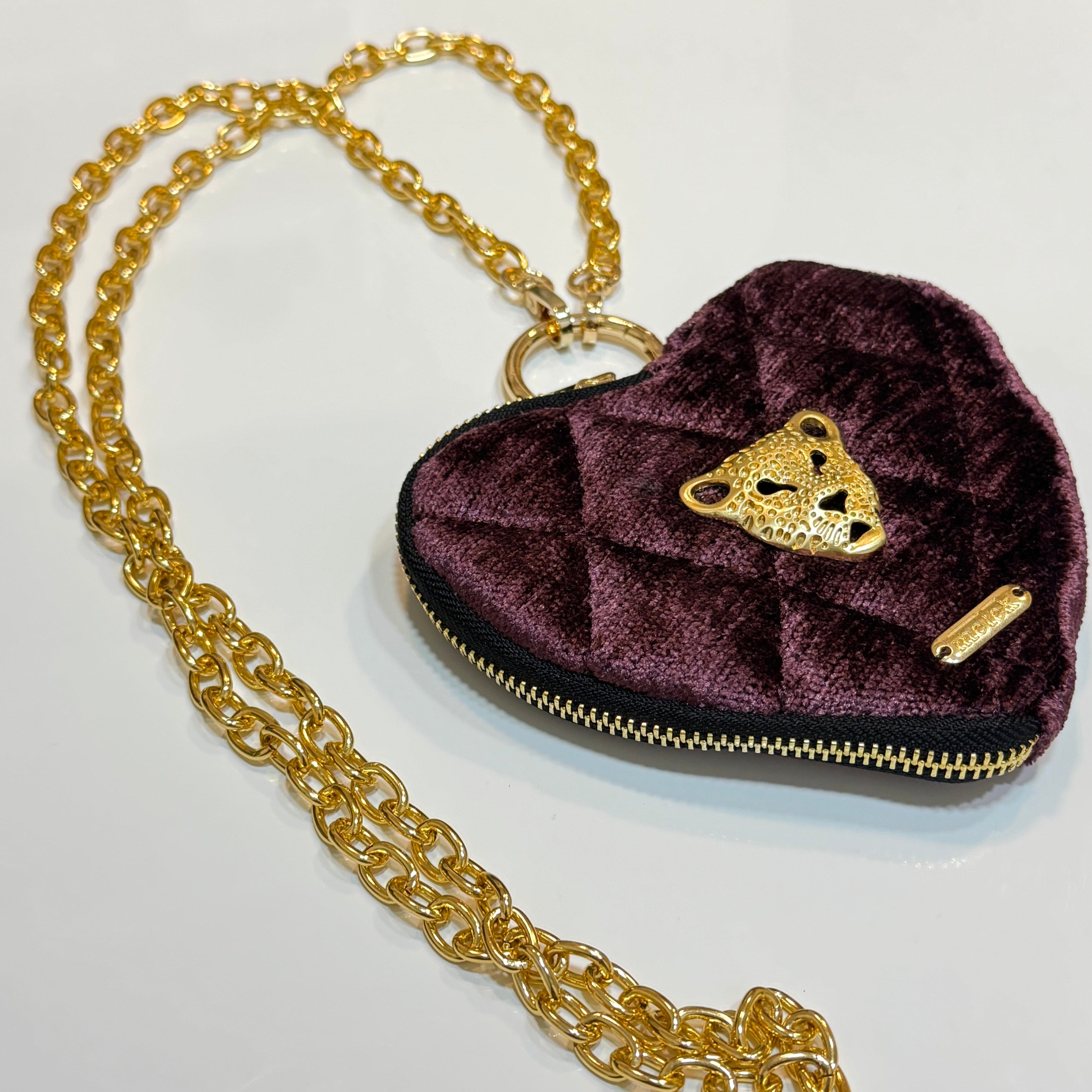 BURGUNDY MINI PARTY HEART