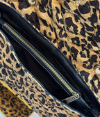 LEOPARD FLAP BAG