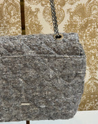 GRAY FLAP BAG