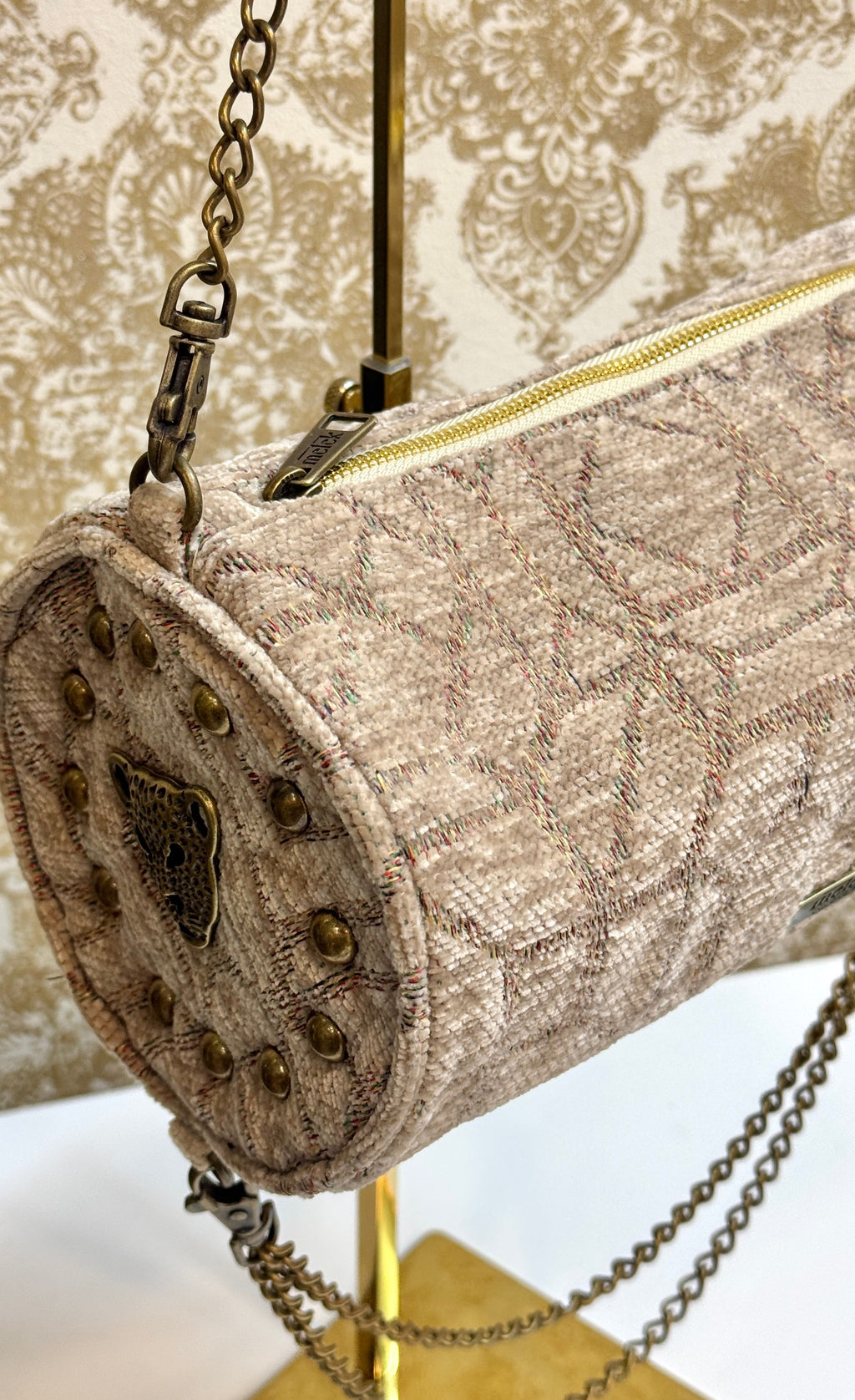 CREAM BARREL BAG