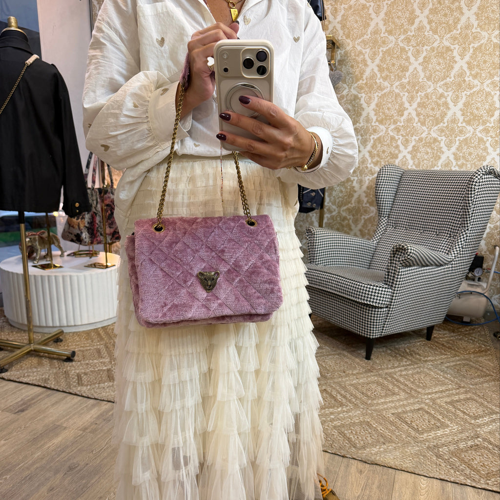 PINK FLAP BAG