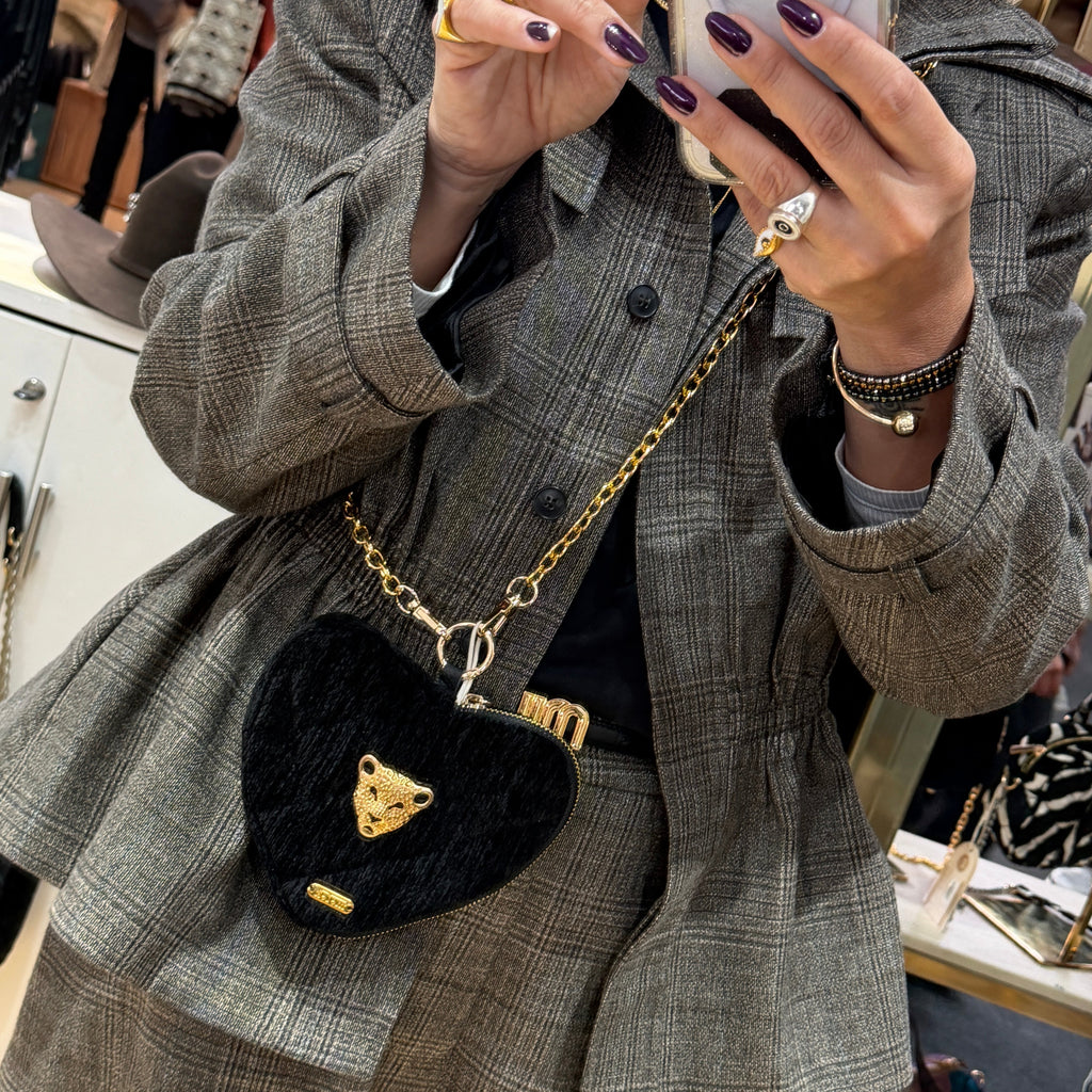 BLACK MINI PARTY BAG
