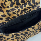 LEOPARD MINI FLAP BAG