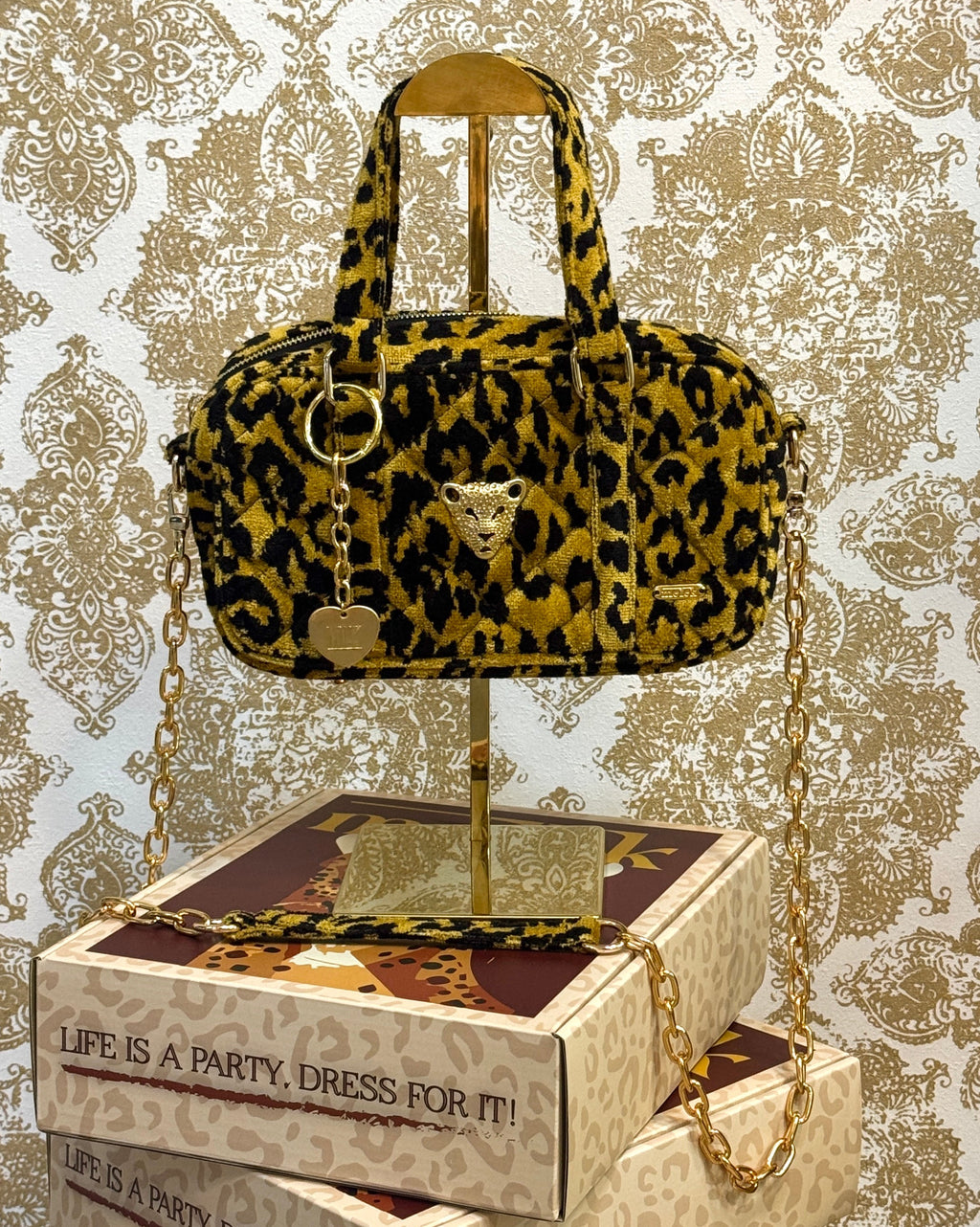 LEOPARD MINI CLASSIC BAG