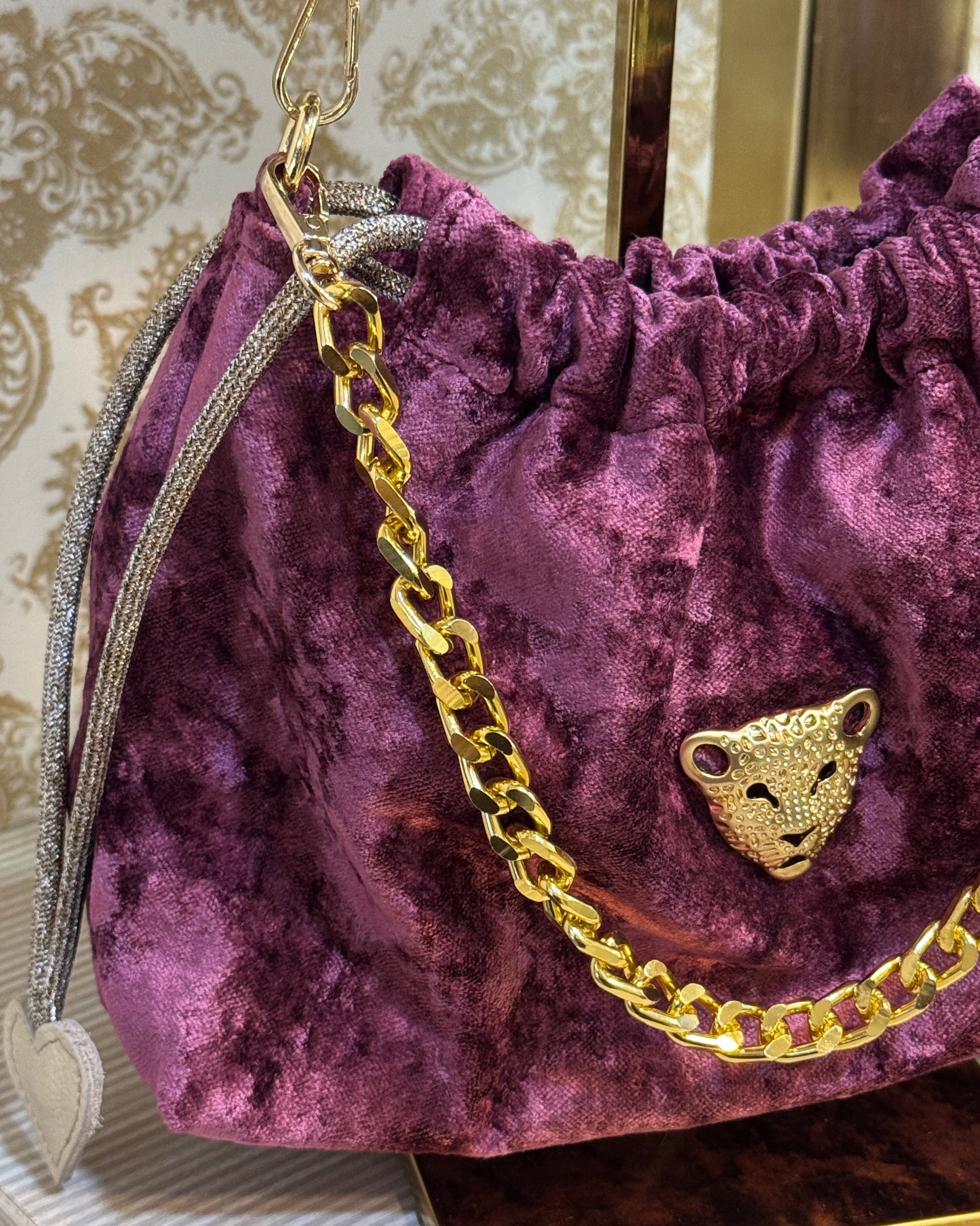 BURGUNDY MYSTIC BAG
