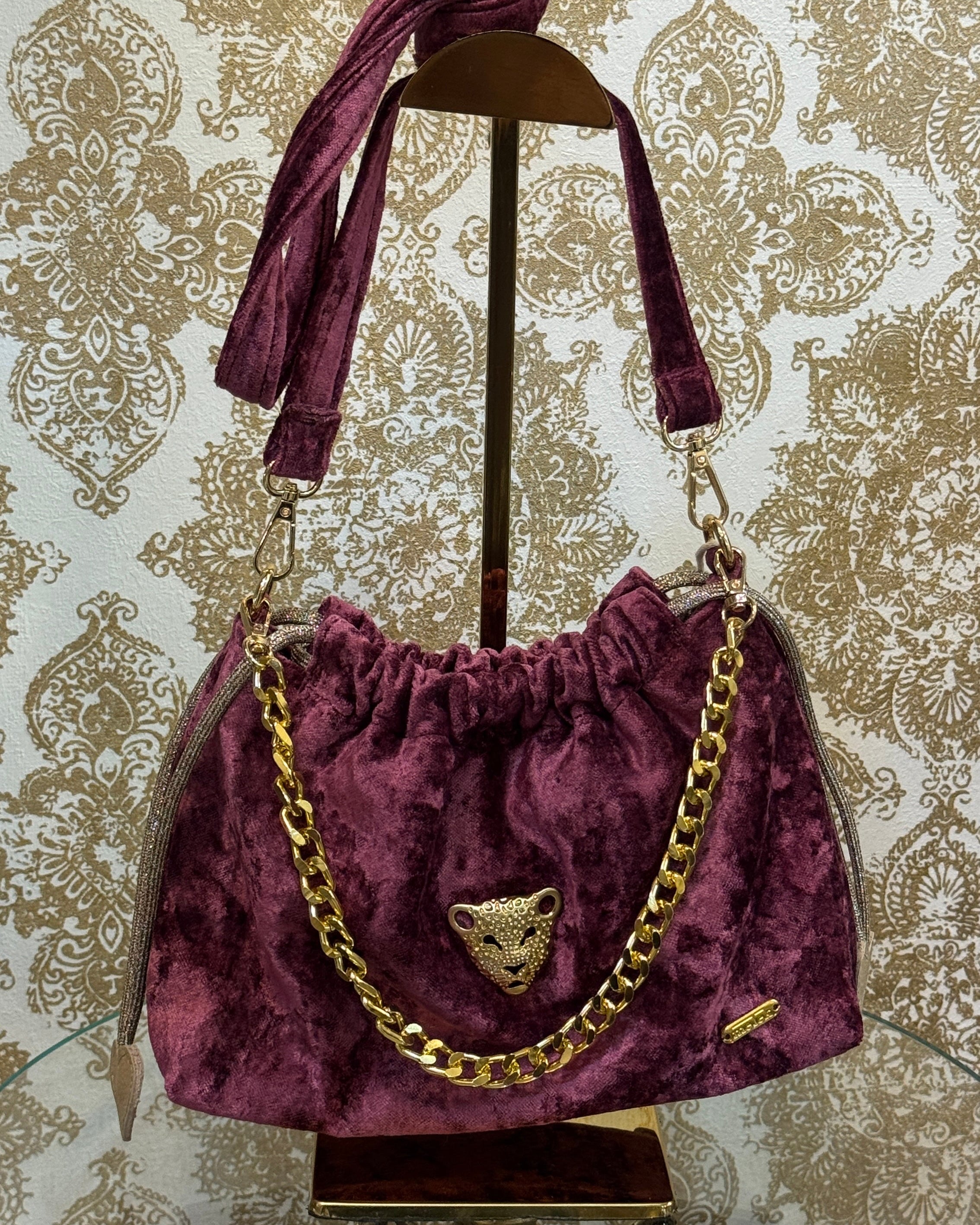 BURGUNDY MYSTIC BAG