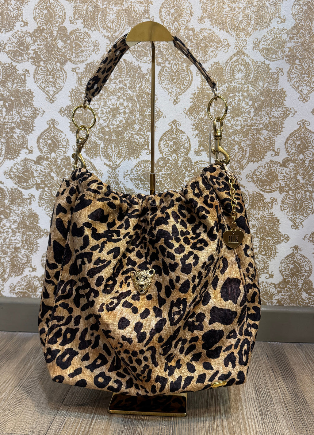 ANIMAL PRINT HOBO SAK