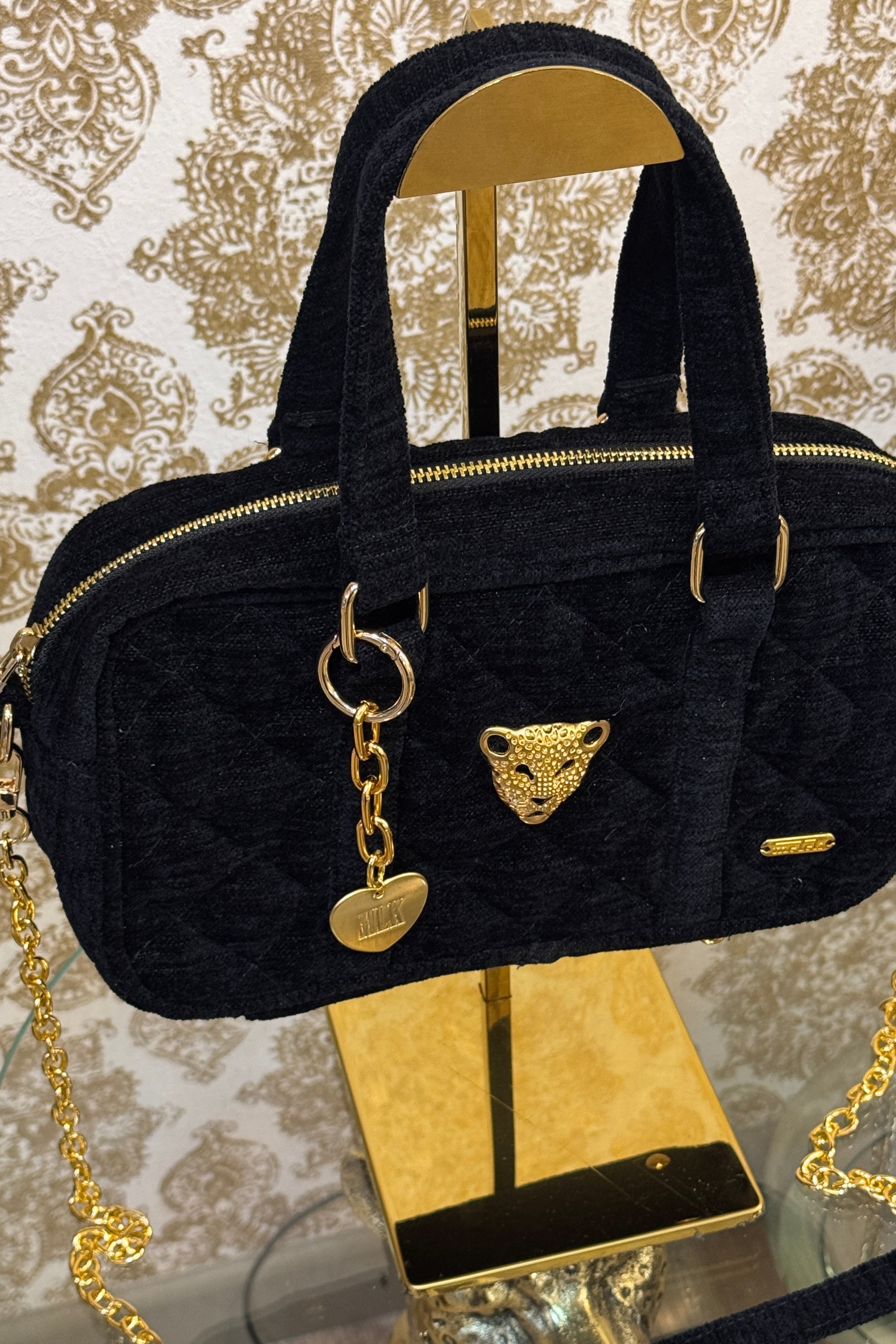 BLACK MINI CLASSIC BAG