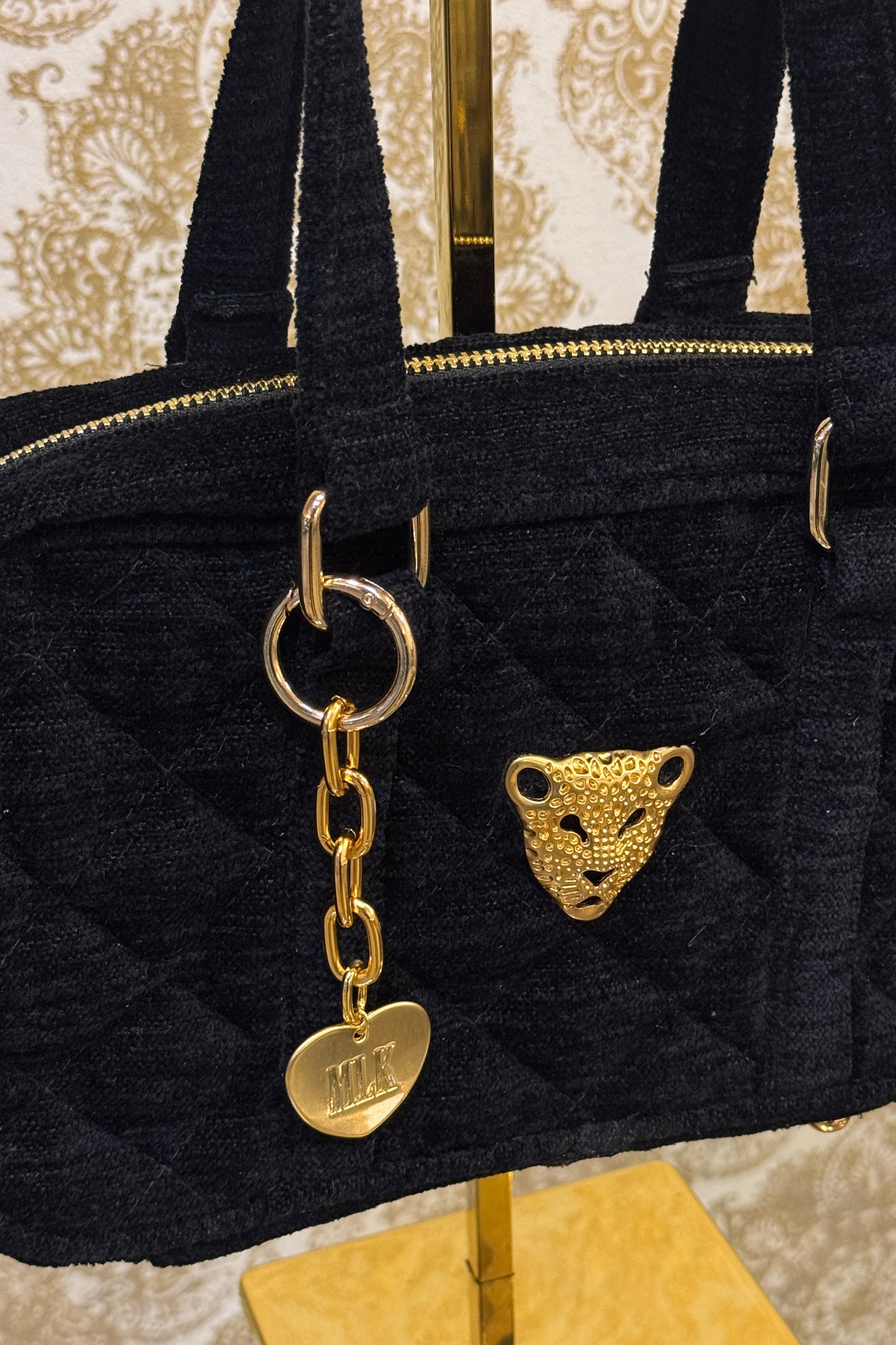 BLACK MINI CLASSIC BAG