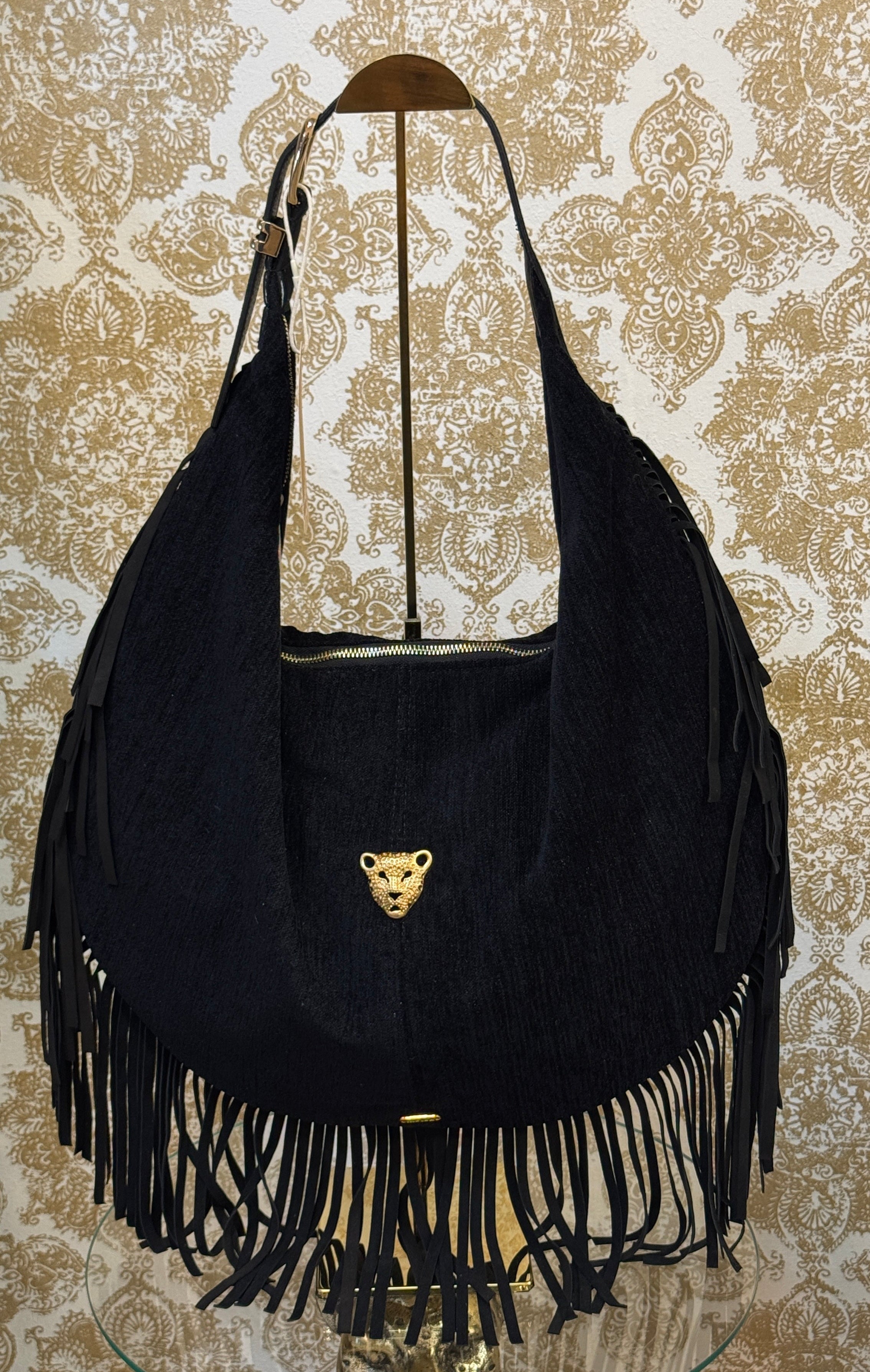 BLACK BOHO BAG