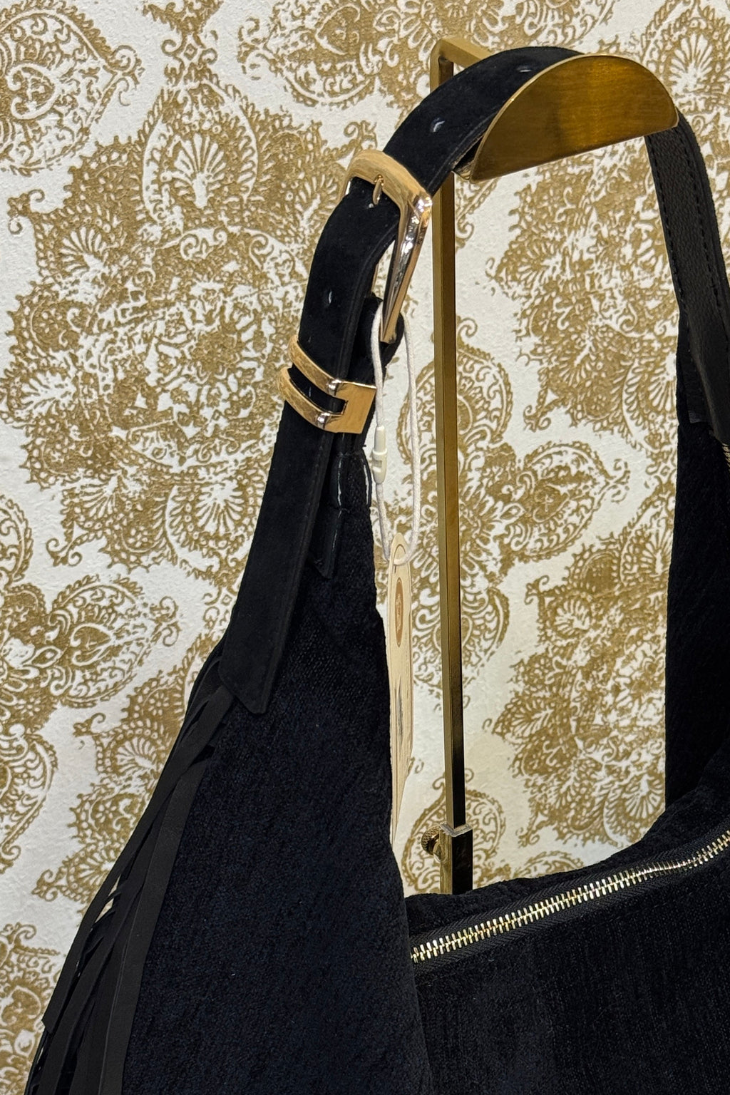 BLACK BOHO BAG