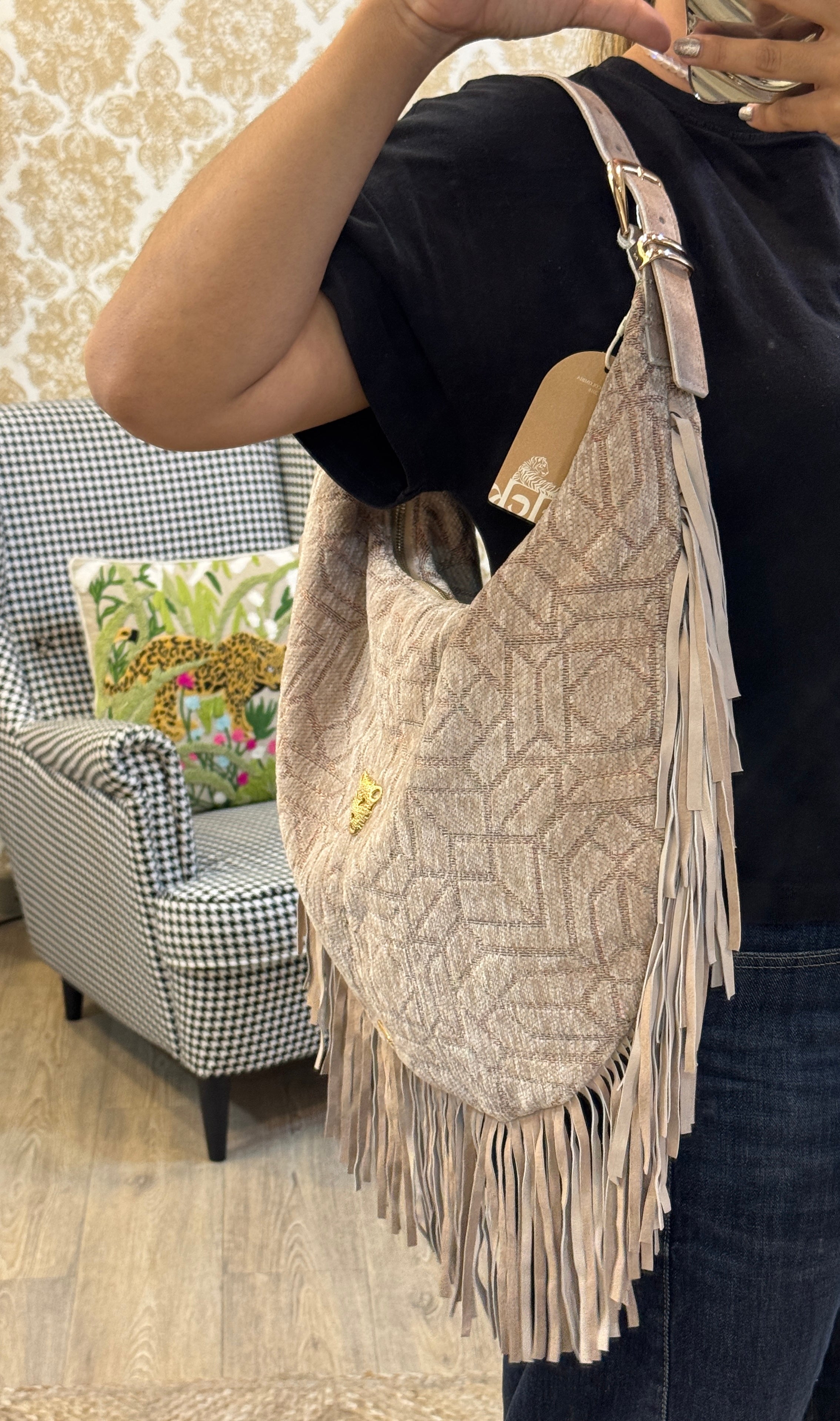 CREAM BOHO BAG