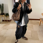 LEOPARD HOBO SAK