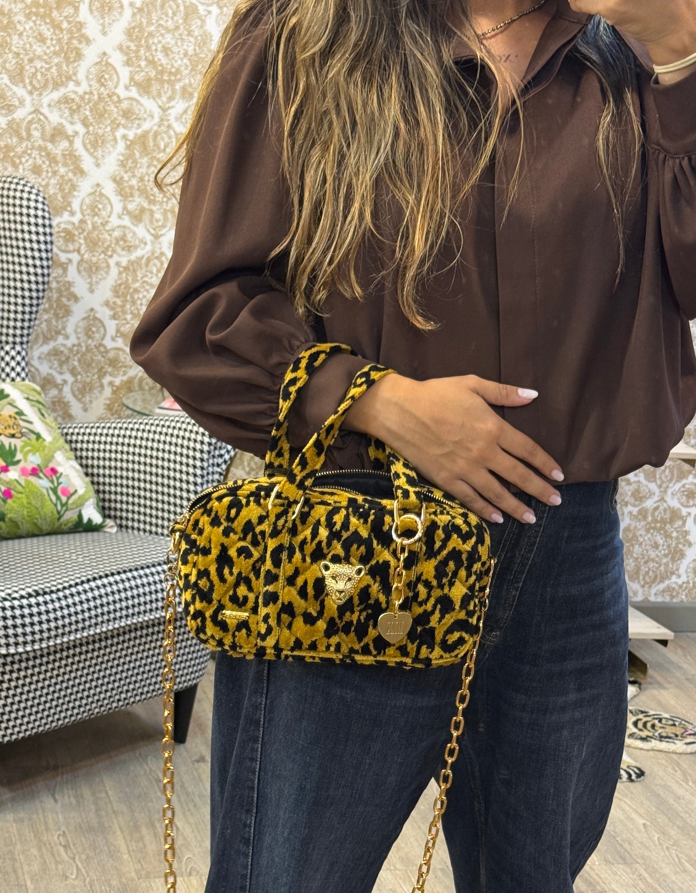 LEOPARD MINI CLASSIC BAG