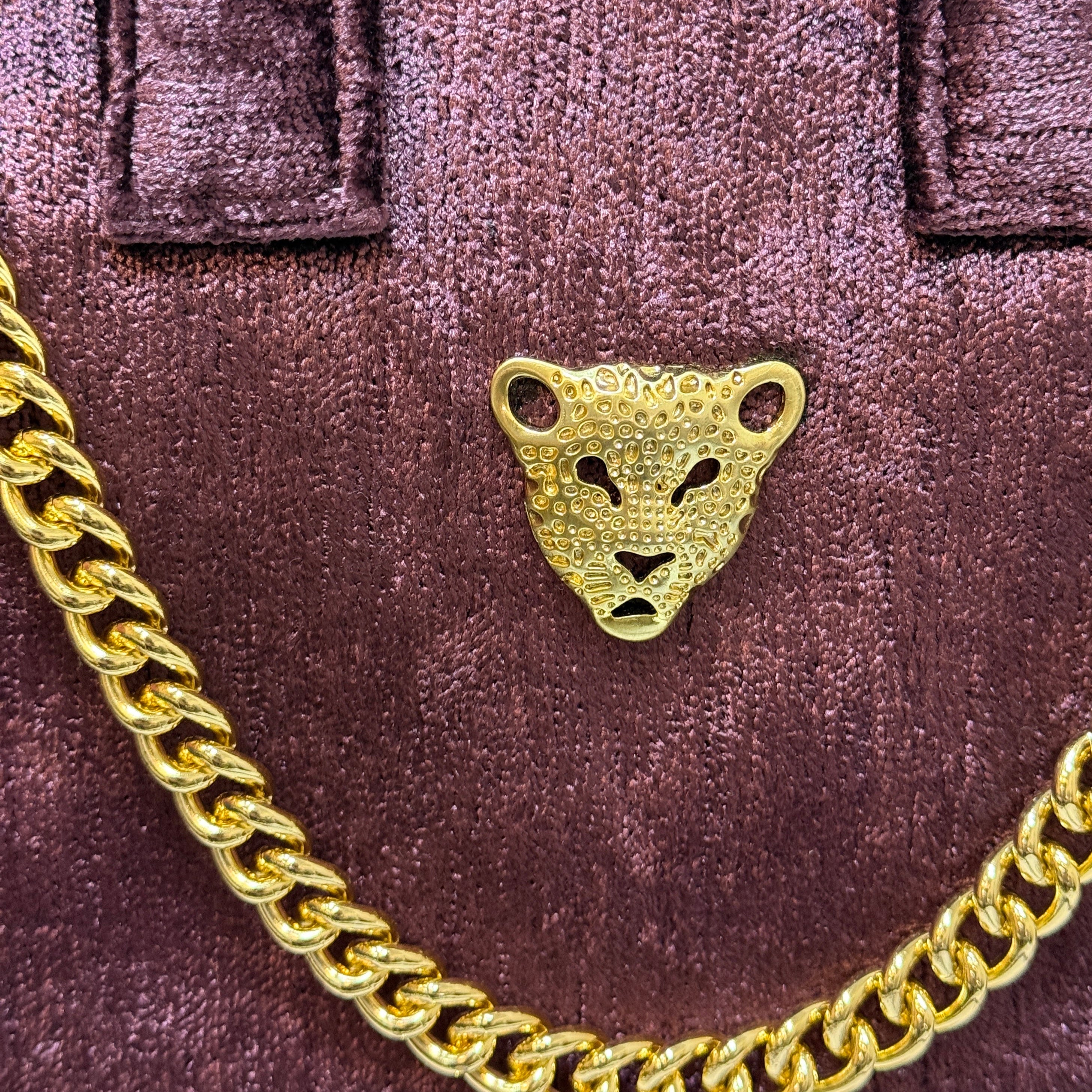 BURGUNDY MINI TOTE